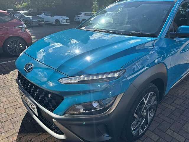 Hyundai KONA 1.6 h-GDi Premium DCT Euro 6 (s/s) 5dr Blue