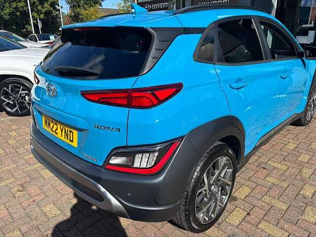 Hyundai KONA 1.6 h-GDi Premium DCT Euro 6 (s/s) 5dr Blue