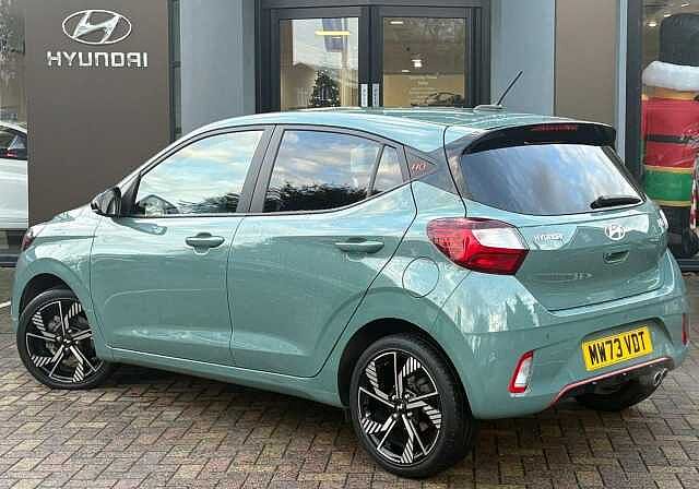Hyundai I10 1.0 T-GDi N Line Euro 6 (s/s) 5dr Mangrove Green