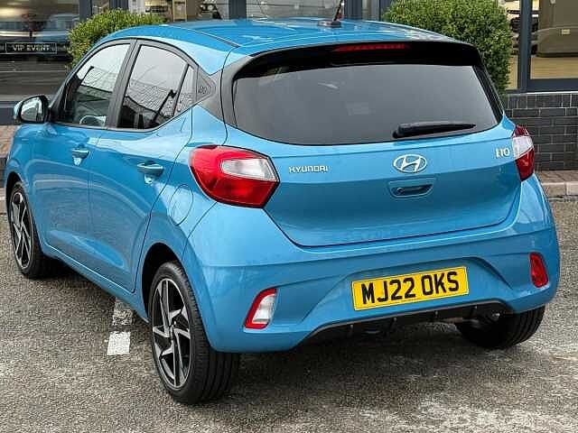 Hyundai I10 1.2 Premium Auto Euro 6 (s/s) 5dr Blue