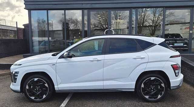 Hyundai KONA 65.4kWh N Line Auto 5dr White