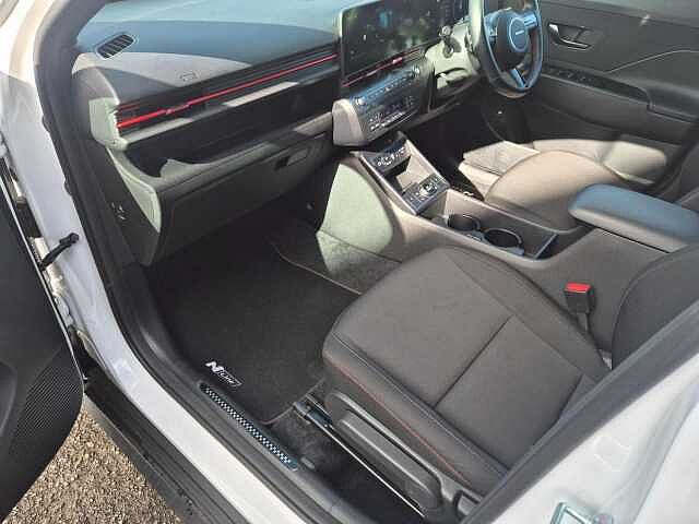 Hyundai KONA 1.6 T-GDi N Line SUV 5dr Petrol DCT Euro 6 (s/s) (138 ps) White