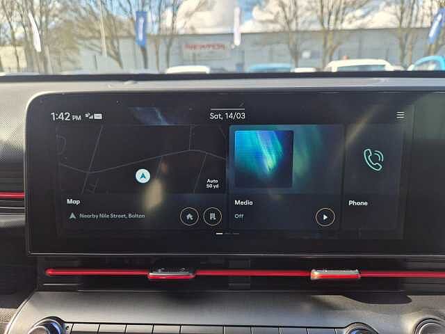 Hyundai KONA 1.6 T-GDi N Line SUV 5dr Petrol DCT Euro 6 (s/s) (138 ps) White