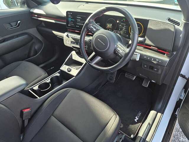 Hyundai KONA 1.6 T-GDi N Line SUV 5dr Petrol DCT Euro 6 (s/s) (138 ps) White