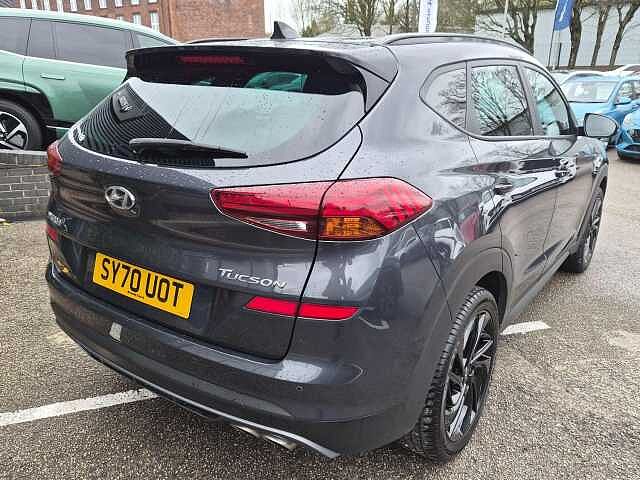 Hyundai TUCSON 1.6 CRDi MHEV N Line SUV 5dr Diesel Hybrid DCT Euro 6 (s/s) (136 ps) Grey