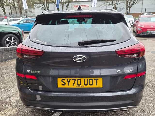 Hyundai TUCSON 1.6 CRDi MHEV N Line SUV 5dr Diesel Hybrid DCT Euro 6 (s/s) (136 ps) Grey