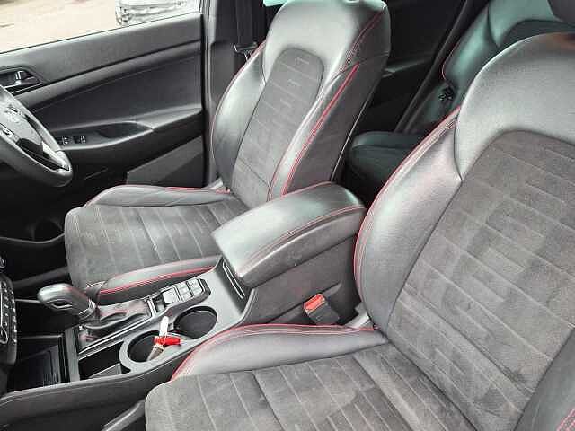 Hyundai TUCSON 1.6 CRDi MHEV N Line SUV 5dr Diesel Hybrid DCT Euro 6 (s/s) (136 ps) Grey