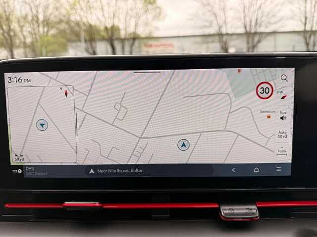 Hyundai KONA 1.6 h-GDi N Line DCT Euro 6 (s/s) 5dr Black