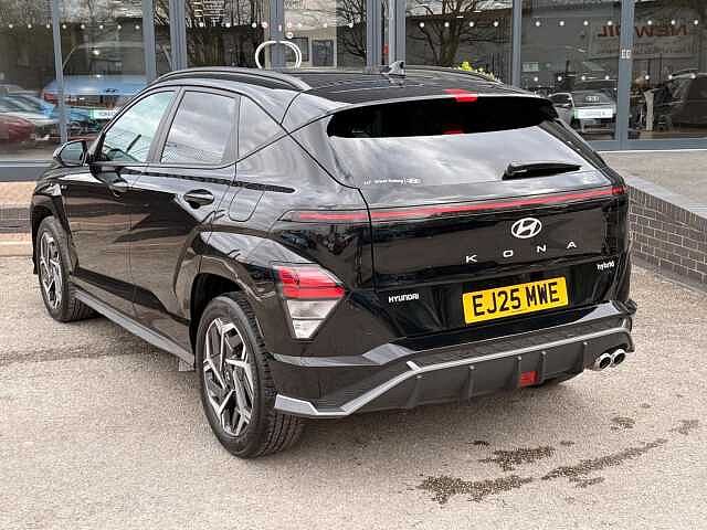 Hyundai KONA 1.6 h-GDi N Line DCT Euro 6 (s/s) 5dr Black