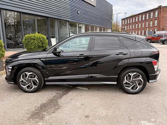Hyundai KONA 1.6 h-GDi N Line DCT Euro 6 (s/s) 5dr Black