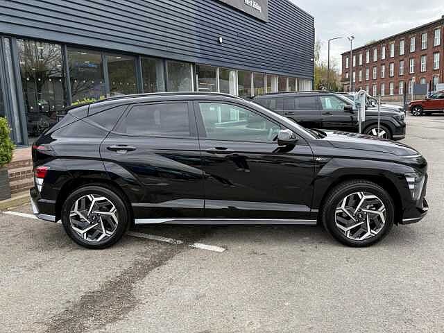 Hyundai KONA 1.6 h-GDi N Line DCT Euro 6 (s/s) 5dr Black