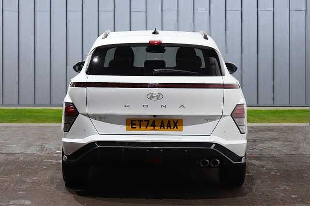 Hyundai KONA 1.6 h-GDi N Line DCT Euro 6 (s/s) 5dr White