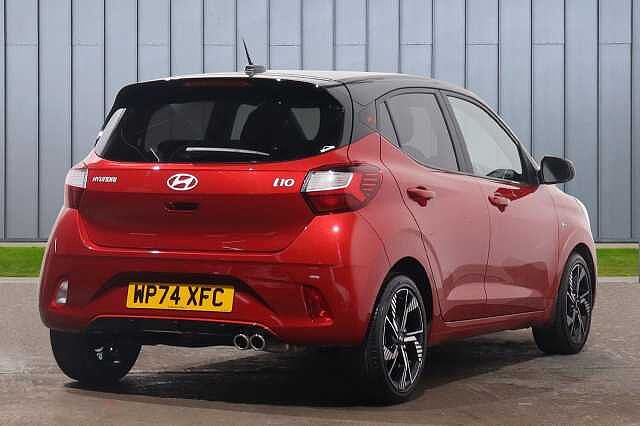 Hyundai I10 1.0 T-GDi N Line Euro 6 (s/s) 5dr Red