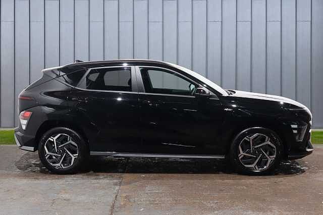 Hyundai KONA 1.6 T-GDi N Line DCT Euro 6 (s/s) 5dr Black