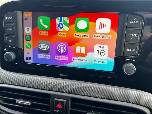 Hyundai I10 1.0 [63] Advance 5dr Auto [Nav] Meta Blue