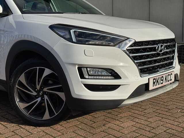 Hyundai TUCSON 1.6 TGDi 177 Premium SE 5dr 2WD DCT White