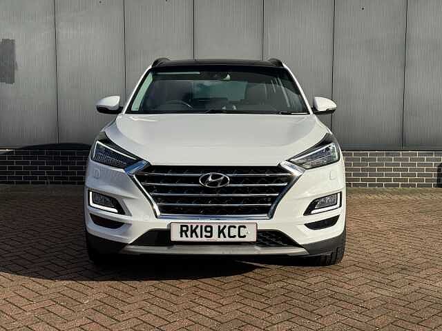 Hyundai TUCSON 1.6 TGDi 177 Premium SE 5dr 2WD DCT White