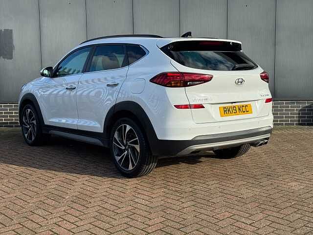 Hyundai TUCSON 1.6 TGDi 177 Premium SE 5dr 2WD DCT White