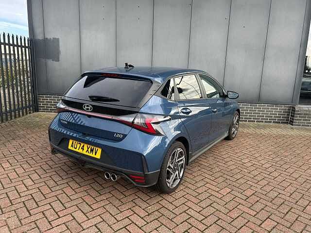 Hyundai I20 1.0T GDi N Line S 5dr DCT Vibrant Blue