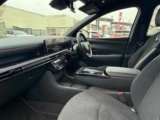 Hyundai TUCSON 1.6T Hybrid N Line 5dr Auto Serenity White