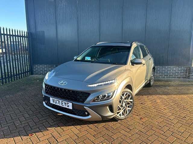 Hyundai KONA 1.6 GDi Hybrid Ultimate 5dr DCT Grey