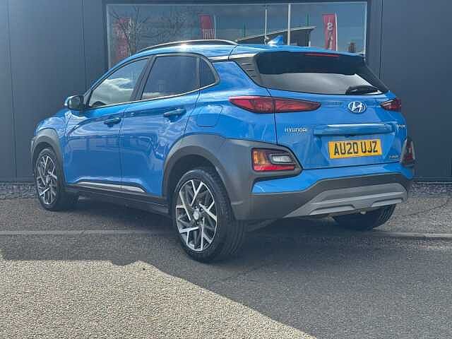 Hyundai KONA 1.6 GDi Hybrid Premium 5dr DCT Blue Lagoon