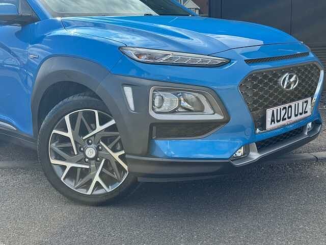 Hyundai KONA 1.6 GDi Hybrid Premium 5dr DCT Blue Lagoon