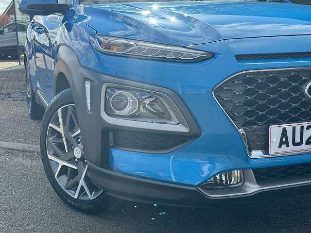 Hyundai KONA 1.6 GDi Hybrid Premium 5dr DCT Blue Lagoon