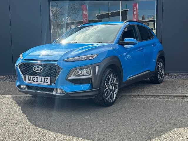 Hyundai KONA 1.6 GDi Hybrid Premium 5dr DCT Blue Lagoon