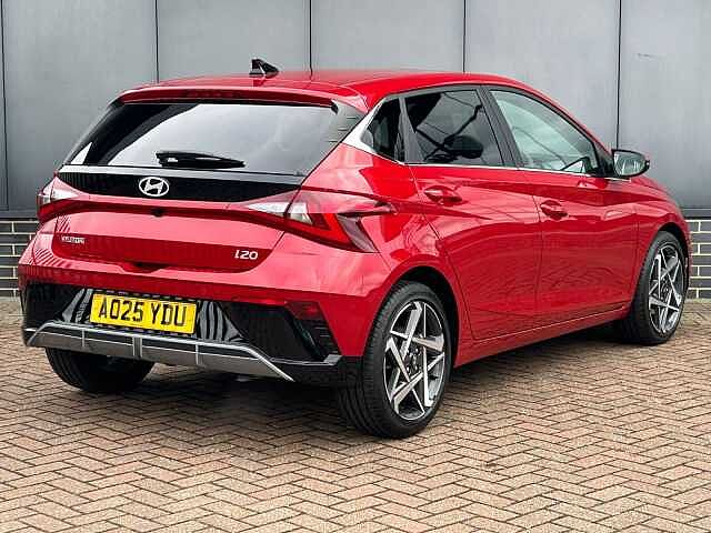 Hyundai I20 1.0T GDi Ultimate 5dr DCT Dragon Red