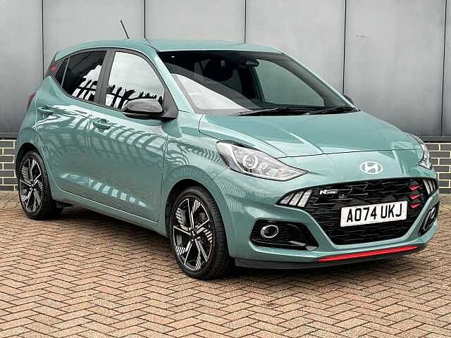 Hyundai I10 1.0T [90] N Line 5dr [Nav] Mangrove Green