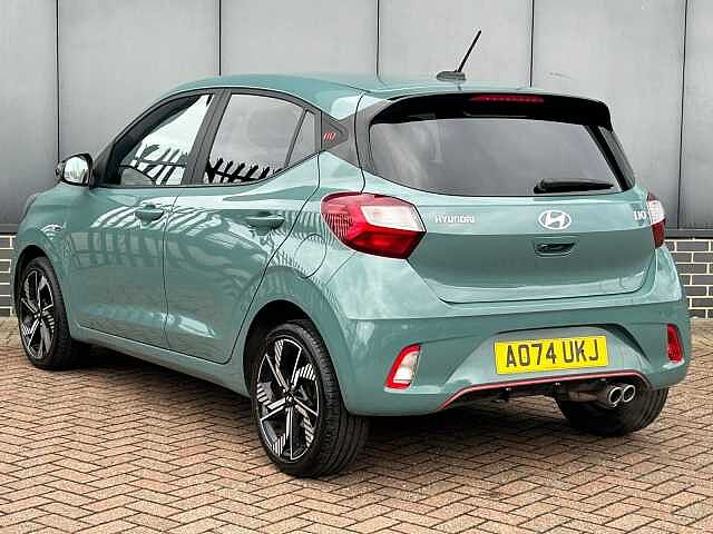 Hyundai I10 1.0T [90] N Line 5dr [Nav] Mangrove Green
