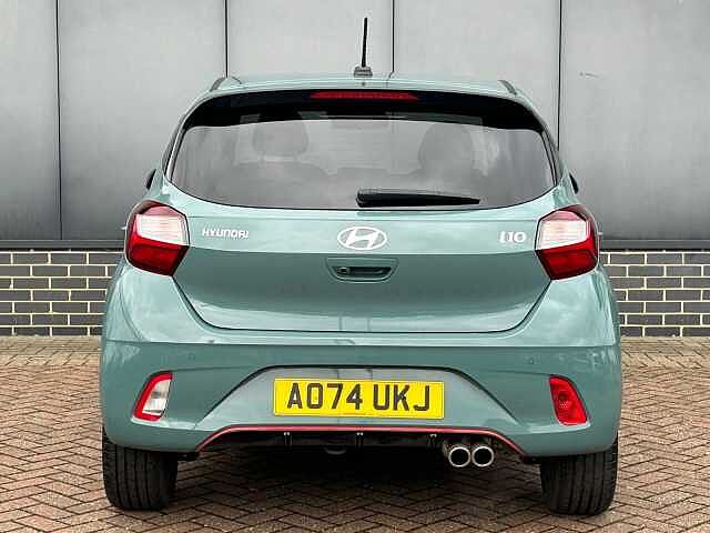 Hyundai I10 1.0T [90] N Line 5dr [Nav] Mangrove Green