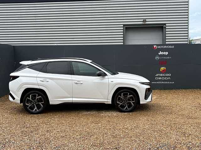 Hyundai TUCSON 1.6T N Line 5dr White