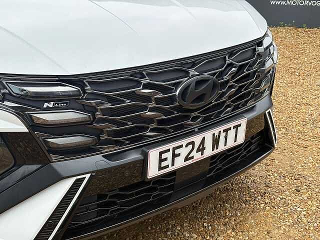Hyundai TUCSON 1.6T N Line 5dr White