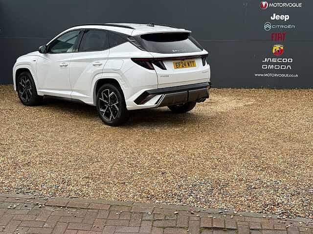 Hyundai TUCSON 1.6T N Line 5dr White