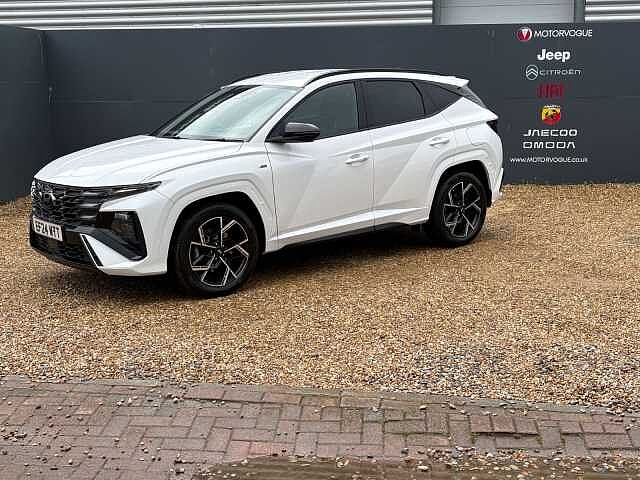 Hyundai TUCSON 1.6T N Line 5dr White