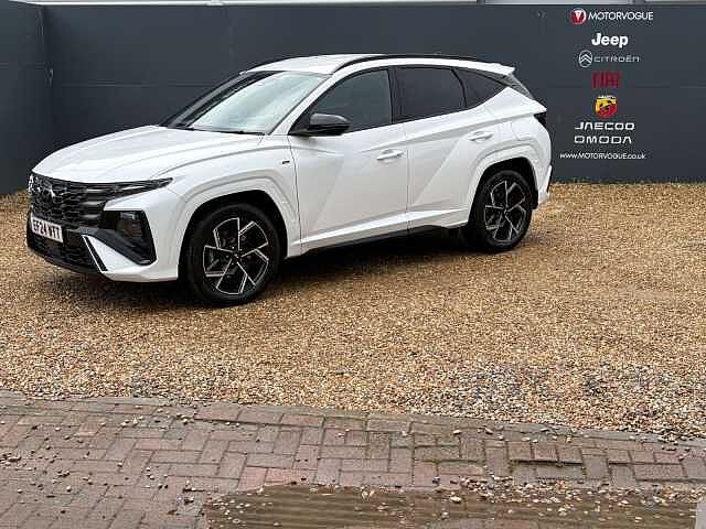 Hyundai TUCSON 1.6T N Line 5dr White