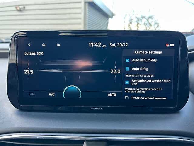 Hyundai SANTA FE 1.6 T-GDi 13.8kWh Ultimate Auto 4WD Euro 6 (s/s) 5dr Silver