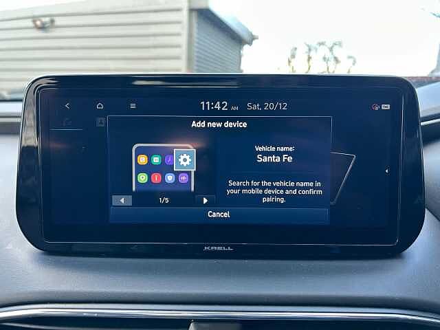 Hyundai SANTA FE 1.6 T-GDi 13.8kWh Ultimate Auto 4WD Euro 6 (s/s) 5dr Silver