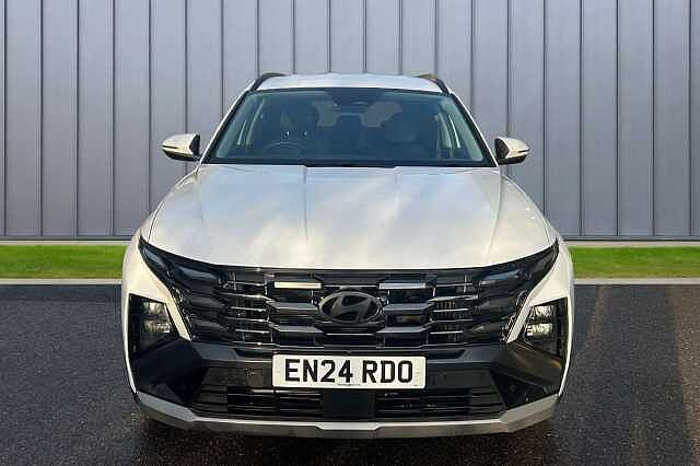 Hyundai TUCSON 1.6 T-GDi 13.8kWh Premium Auto 4WD Euro 6 (s/s) 5dr White