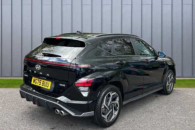 Hyundai KONA 1.6 h-GDi N Line S DCT Euro 6 (s/s) 5dr Black