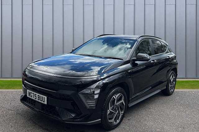 Hyundai KONA 1.6 h-GDi N Line S DCT Euro 6 (s/s) 5dr Black