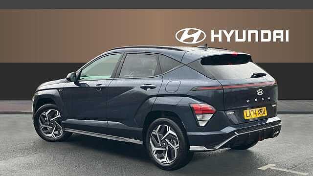 Hyundai KONA 1.6 Hybrid 129 N Line 5dr DCT Hybrid Hatchback Blue