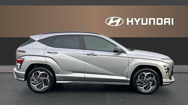 Hyundai KONA 1.0T N Line 5dr Petrol Hatchback Shimmering Silver - Metallic