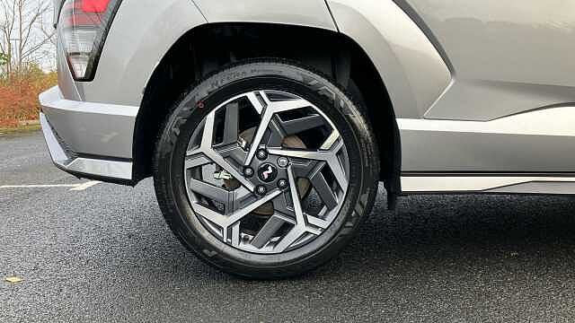 Hyundai KONA 1.0T N Line 5dr Petrol Hatchback Shimmering Silver - Metallic