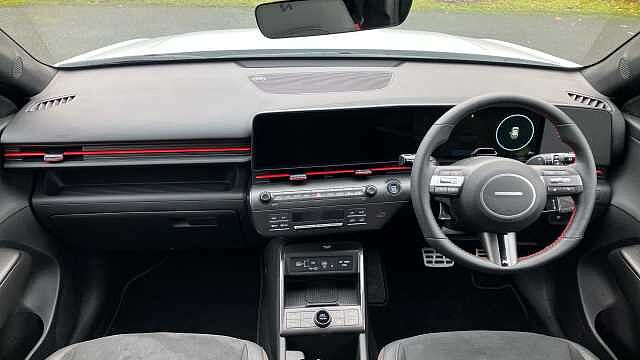 Hyundai KONA 1.6T 138 N Line S 5dr DCT Petrol Hatchback Special Solid - Atlas White