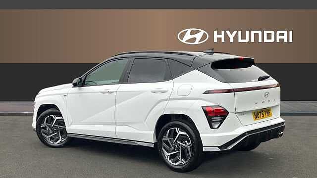 Hyundai KONA 1.6T 138 N Line S 5dr DCT Petrol Hatchback Special Solid - Atlas White