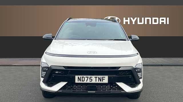 Hyundai KONA 1.6T 138 N Line S 5dr DCT Petrol Hatchback Special Solid - Atlas White