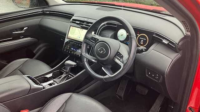 Hyundai TUCSON 1.6 TGDi 48V MHD Ultimate 5dr 2WD DCT Petrol Estate Red